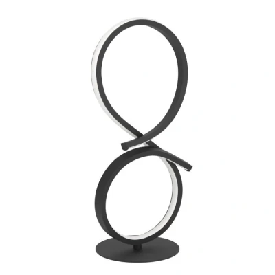 Afbeelding van EGLO Serpins Tafellamp LED 40,5 cm Zwart/Wit