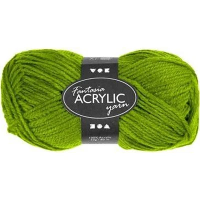 Afbeelding van Creotime Fantasia Acryl Garen Lime 80 M 50 G