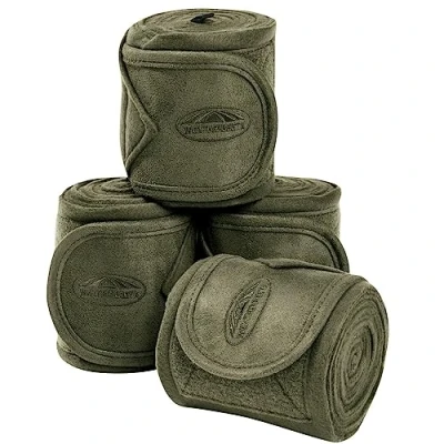 Afbeelding van Weatherbeeta Bandages Fleece 4 Pack Olive One Size