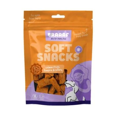 Afbeelding van Braaaf Zalm Sticks Pompoen Selderij 85 gr