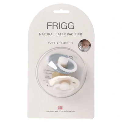 Image de Frigg Rope Night Tetines Latex T2 Stone/cream 2