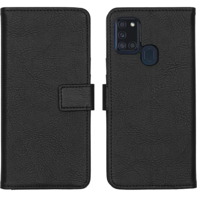 Afbeelding van imoshion Luxe Bookcase voor de Samsung Galaxy A21s Zwart
