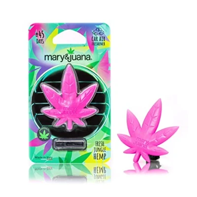 Afbeelding van Mary &amp; Juana Fresh Jungle Hemp Ventclip Green