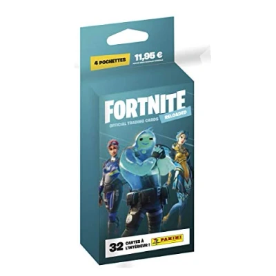 Image de Blister de 4 pochettes Panini Fortnite Trading Cards International