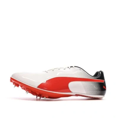 Afbeelding van evoSPEED Sprint 14 atletiekschoenen voor Heren, Zwart/Rood/Wit, Maat 44 PUMA