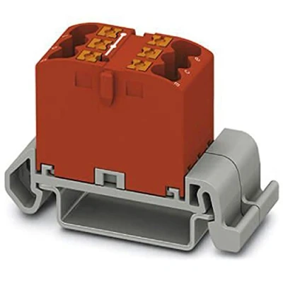 Afbeelding van Phoenix Contact PTFIX 6X2,5 NS35A RD 3273136 Verdeelblok 0.14 mm² 2.50 Rood 10 stuk(s)