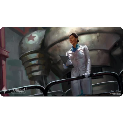 Afbeelding van Ultra Pro Magic: the Gathering Universes Beyond Fallout Commander Playmat: Dr. Madison Li