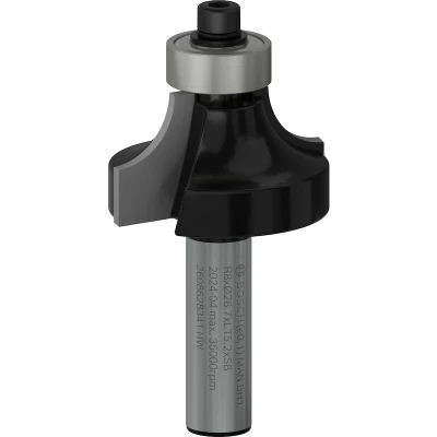 Image de BOSCH 2608628341 fraise à profil arrondi 8 mm, R1 L 15,2 G 53 mm