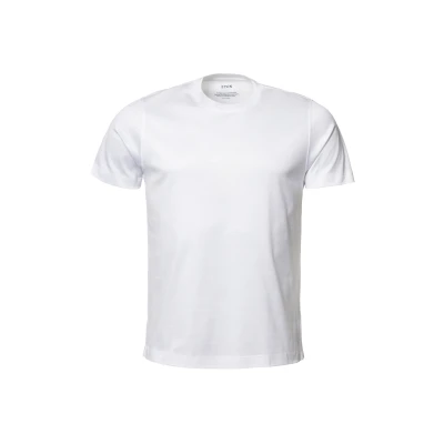 Afbeelding van Eton Filo di Scozia T shirt wit slim fit