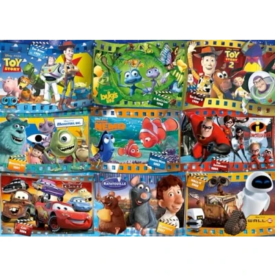 Afbeelding van Ravensburger Puzzel 2D 1000 elementów: Filmy Disney Pixar, Nowy Design