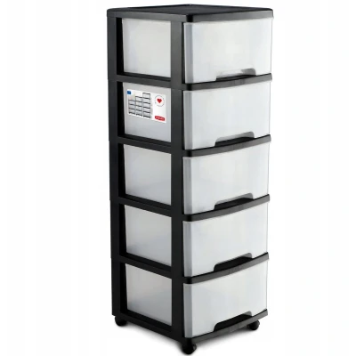 Afbeelding van Curver ladesysteem 5x20l met Wielen