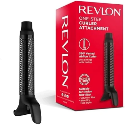 Image de Revlon Tête de bigoudi ventilée à 360 en une étape, Boucleur