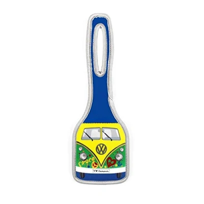 Afbeelding van VW T1 Bus kofferlabel peace