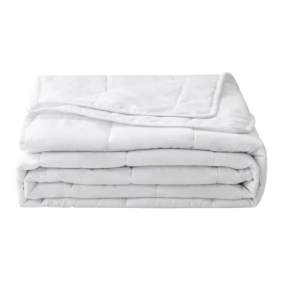 Afbeelding van Good Nite Licht zomerdekbed, 155 x 220 cm, 90 g/m², dun, bruikbaar zonder overtrek, verfrissend, zacht en behaaglijk, wit