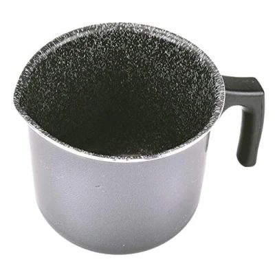 Afbeelding van ALLUFLON Melkkan, zwart, 12 cm