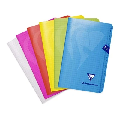 Afbeelding van Clairefontaine notitieboek, motief: Mimesys 11x17 cm