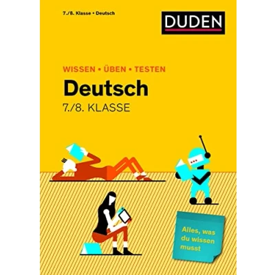Afbeelding van Wissen Üben Testen: Deutsch 7./8. Klasse