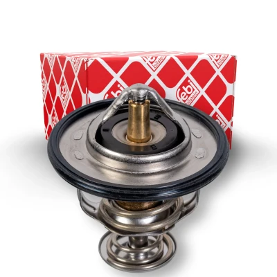 Afbeelding van FEBI BILSTEIN 107701 Thermostaat, koelvloeistof 76 Met afdichtring MITSUBISHI: PAJERO 3, L200 / Triton IV Pickup, Space Runner I