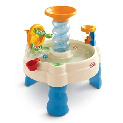 Afbeelding van Little Tikes Watertafel Spiral Multi Kleuren Voor Kinderen vanaf 2 jaar Kunststof 75 x 74 80 cm Incl. Balletjes en Beker Inhoud: 26,5 L
