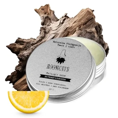 Afbeelding van Matterende gezichtscrème met baard SPF15 50ml