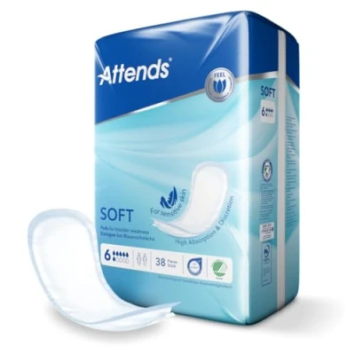 Afbeelding van Attends Soft 6 4 pakken van 38 stuks