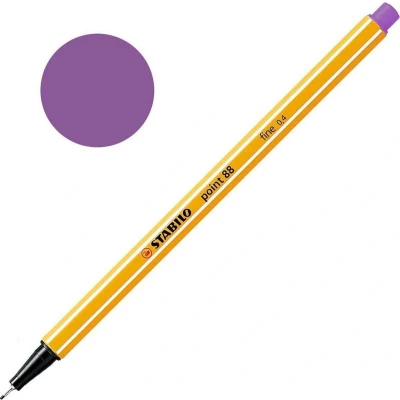 Afbeelding van Stabilo Point 88 Fineliner, Plum (pruimpaars) Fineliner