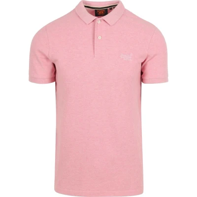 Afbeelding van Superdry Poloshirt, Heren, Maat: Large, Rose