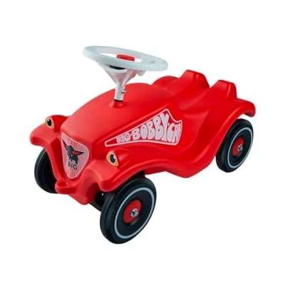 Afbeelding van Big Bobby Car Classic rood kinderdrager claxon vanaf 12 maanden 800001303