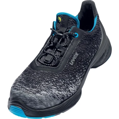Afbeelding van uvex 6834 PU/TPU 6834244 Lage veiligheidsschoenen S1P Schoenmaat (EU): 44 Zwart, Blauw 1 paar