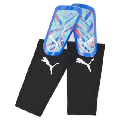 Afbeelding van Puma Ultra FLEX Sleeve Unisex Scheenbeschermers bluemazingelectric peppermint, Maat: Large, Bluemazing electric peppermint