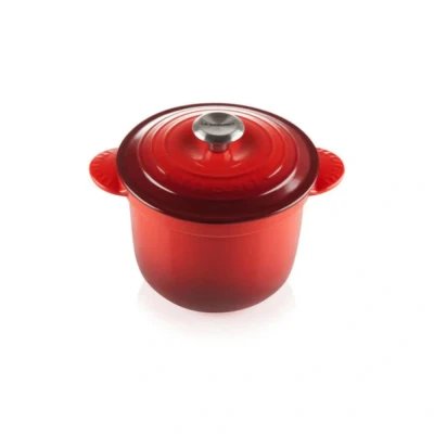 Afbeelding van Le Creuset Gietijzeren Cocotte Every In Kersenrood 18 Cm 2l
