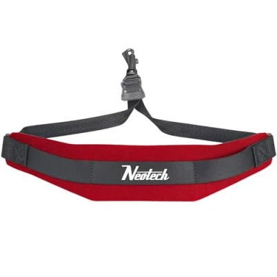 Afbeelding van Neotech Saxofoon riem, Soft Sax, rood, lengte 43,2 53,3 cm