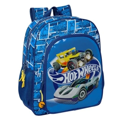 Afbeelding van Schoolrugzak Hot Wheels Sonny Marineblauw 32 x 38 12 cm