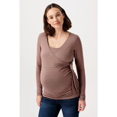 Image de Voedingsshirt Elin Deep Taupe XS