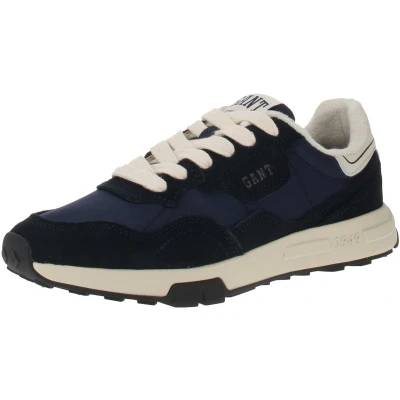 Afbeelding van GANT Youtron Sneakers laag, Heren, Maat: 41, Marine Veloursleer
