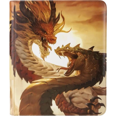 Afbeelding van Dragon Shield Zipster Binder 360: Wood Snake