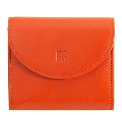 Afbeelding van DUDU MINI SLIM Chiusura A Bottone Portemonnee, Dames, Maat: One Size, Arancio