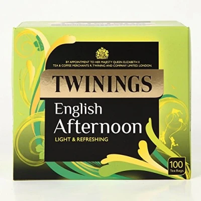 Afbeelding van Twinings Traditional Afternoon Theezakjes, 250 g, 100 Stuk