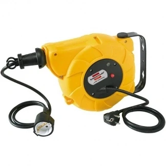 Afbeelding van Automatische Kabelhaspel Brennenstuhl 9 + 2 meter (1 voudig, IP20, 3 x 1.5 mm²)