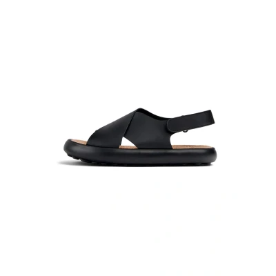 Afbeelding van Camper Pelotas Flota Sandalen, Dames, Maat: 36, Schwarz Leer