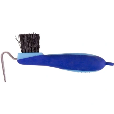 Afbeelding van Premiere Hoevenkrabber Soft Grip Kobalt/Lichtblauw