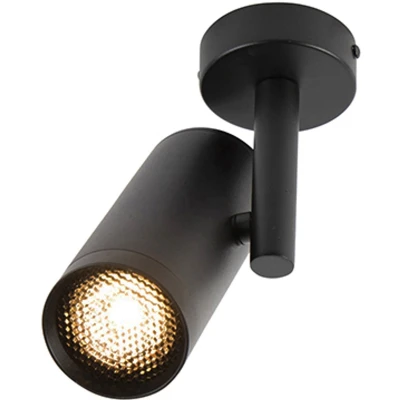 Afbeelding van QAZQA Design spot zwart Scopio Honey
