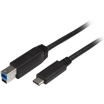 Afbeelding van Kabel USB C naar B Startech USB315CB2M (2 m) Zwart