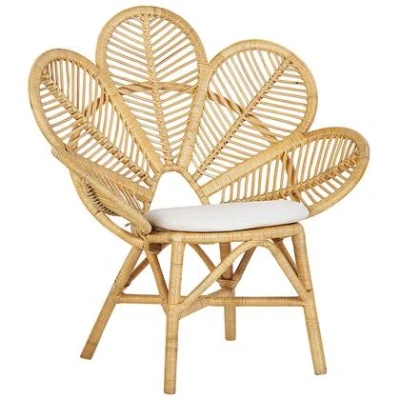 Afbeelding van Beliani FLORENTINE Fauteuil Set van 2 Natuurlijk Rotan