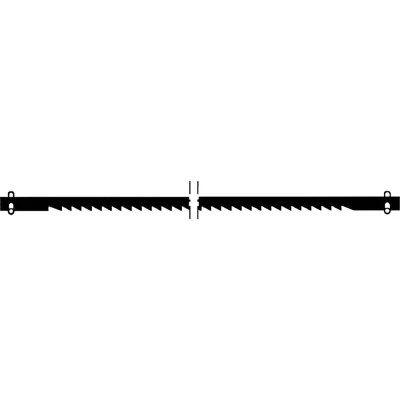 Afbeelding van Proxxon Micromot 28741 12 stuk(s) Figuurzaagblad met dwarsstift, grove vertanding 12st. Dikkere materialen, zacht / hard hout en kunststof