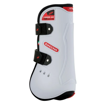 Image de Zandona Protèges Tendons Carbon Air Velcro Blanc XL