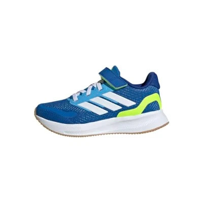 Afbeelding van adidas Runfalcon 5 schoenen voor kinderen, lage schoenen, geen voetbal, uniseks Bright Royal / Cloud White Lucid Lemon, 28,5 EU