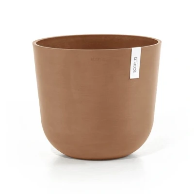 Afbeelding van Ecopots Oslo 35 cm terracotta planten/bloembak pot