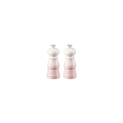 Afbeelding van Le Creuset Set Van 2 Molens In Shell Pink 11cm 20gr