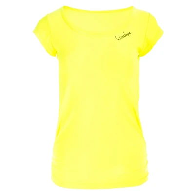 Afbeelding van Winshape Tshirt print, Dames, Maat: XXL, Neon yellow